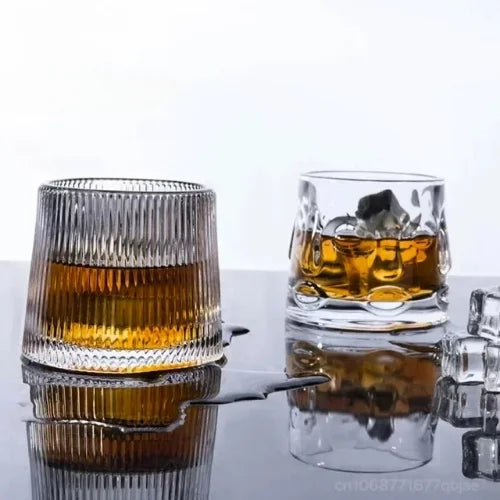 Verre à Whisky avec socle rafraichissant