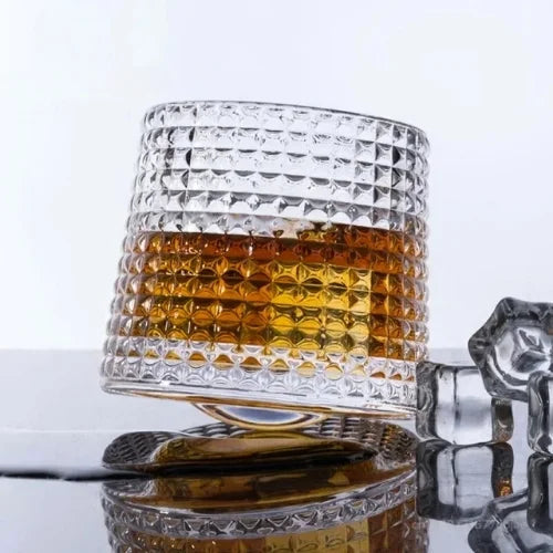 Verre à Whisky avec socle rafraichissant